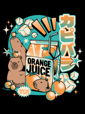 Capybara Japanese Orange Juice
