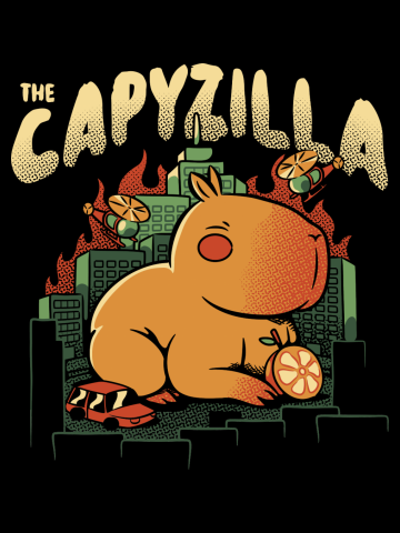 Capyzilla Kawaii Monster