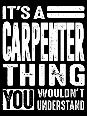 Carpenter Occupation Job Title