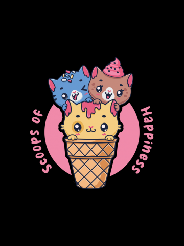 Cat ice cream