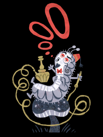 Caterpillar - Alice in Wonderland