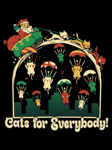 Cats for Everybody Santa is Here
