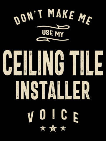 Ceiling Tile Installer Job Title Occupation Birthday Worker