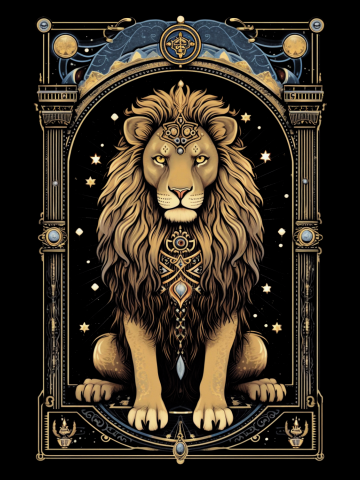 Celestial Lion Tarot - Shamanic Magic Wilderness