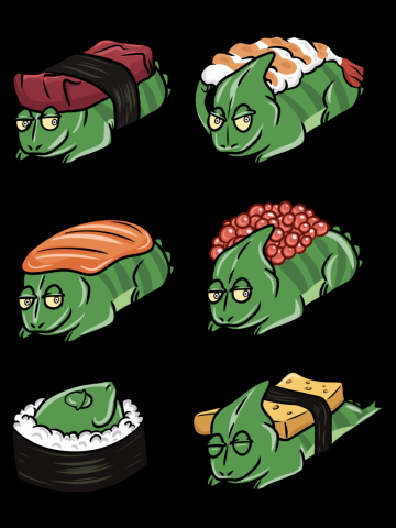 Chameleon Sushi Nigiri