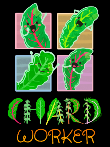 Chard Worker - Punny Garden