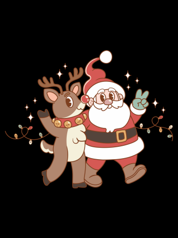 Cheerful Family Celebration with Festive Christmas Decorations and Gifts