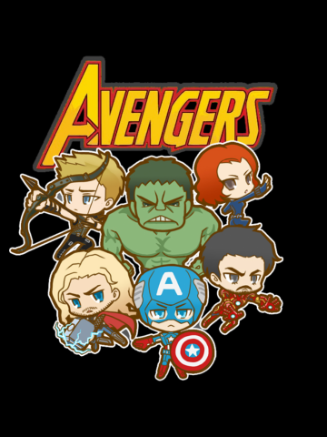 Chibi Avengers End Game