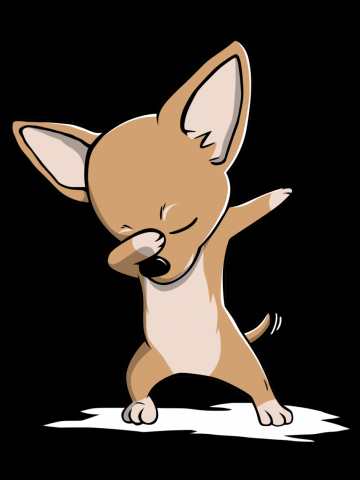 Chihuahua Dabbing Dog Dab Dance Move