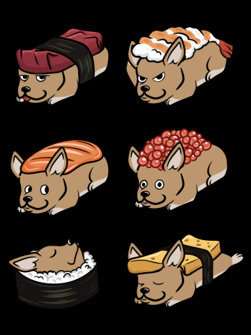 Chihuahua Sushi Nigiri