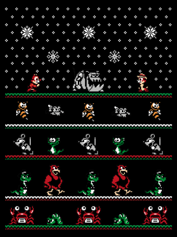 Chip n Dale Christmas Rangers Ugly Christmas Sweater