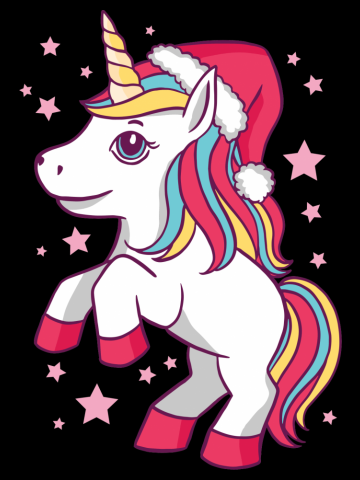 Christmas Unicorn Gift X-Mas Unicorns