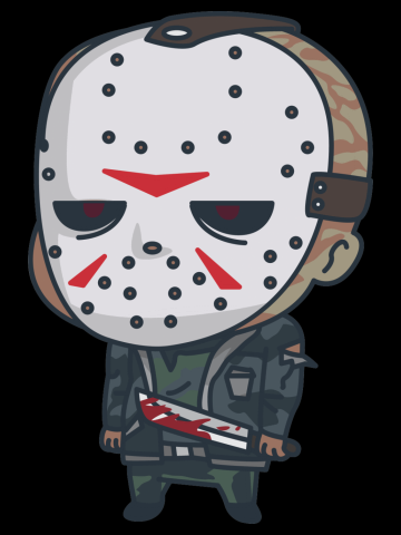 Chubby Chibi Character - Jason slash They, Them