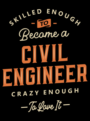 Civil Engineer Funny Job Title Profession Birthday Worker
