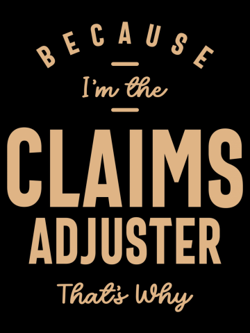 Claims Adjuster Funny Job Title Profession