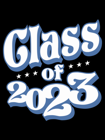 Class Of 2023 Senior 23 Graduation Vintage School