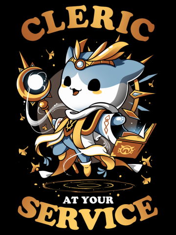Cleric's Call - Cute Gamer and Geek Gift