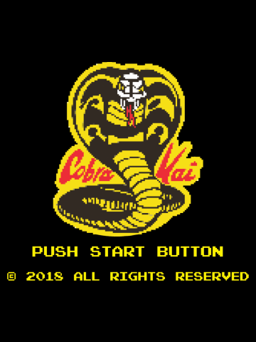 Cobra Kai Retro Menu