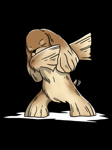 Cocker Spaniel Dabbing Dog Dab Dance Move