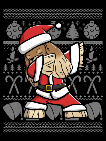 Cocker Spaniel Dabbing Dog Dab Dance Move Christmas