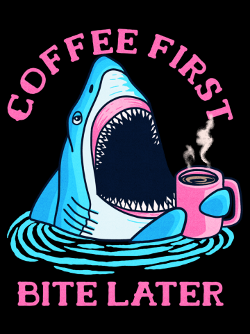 Coffee First Bite Later