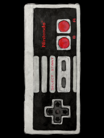 Control Pad - Classic 8bit Era V01