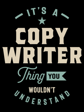 Copy Writer Job Title Men Women Gift