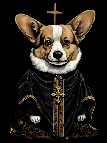 Corgi Priest