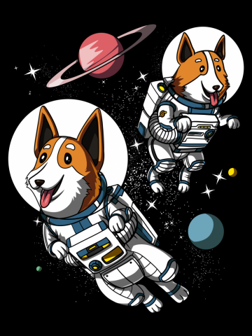 Corgi Space Astronauts