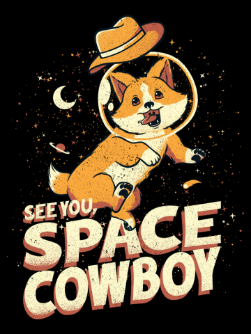 Corgi Space Cowboy