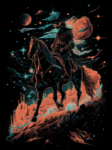 Cosmic Dust Rider