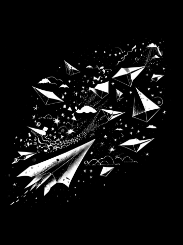 Cosmic Paper Planes