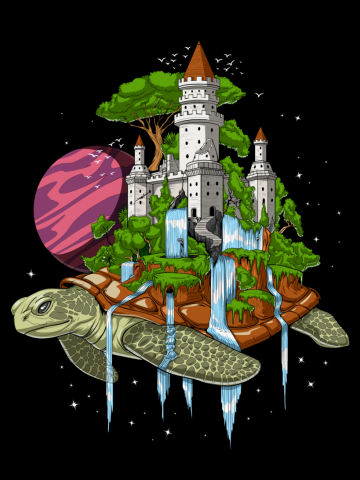 Cosmic World Turtle