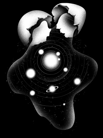 Cosmic egg shell