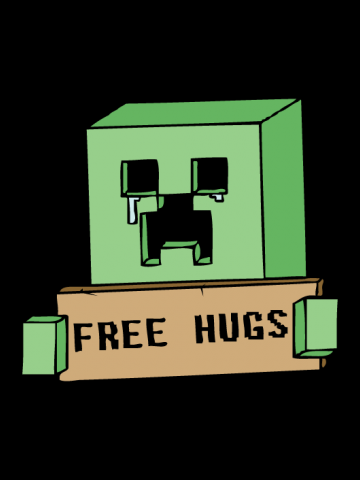 Creeper free hugs