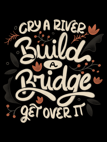 Cry A River Build A Bridge Get Over It