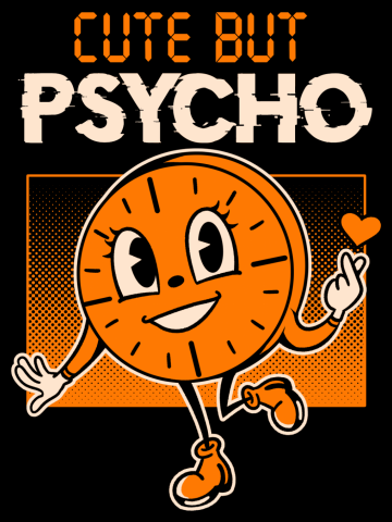Cute But Psycho Miss Minutes Loki Clock