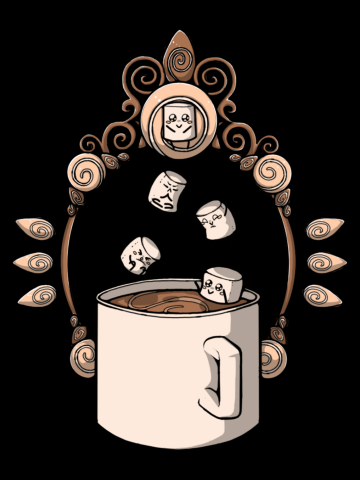 Cute Hot Cocoa With Marshmellows