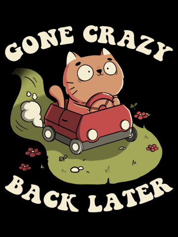 Cute Kitten Gone Crazy Back Later