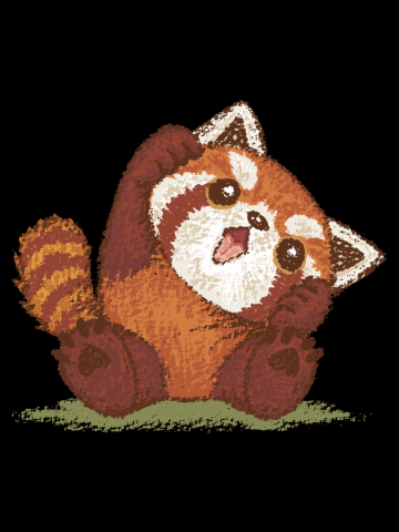 Cute Red Panda