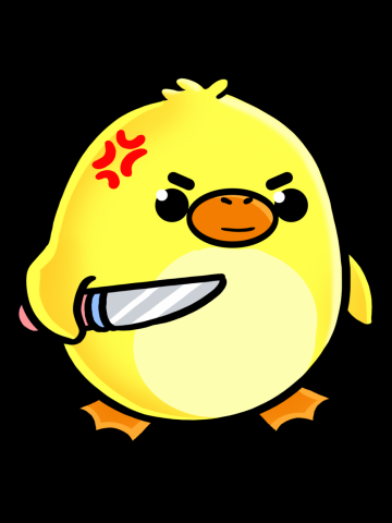 Cute and deadly chick