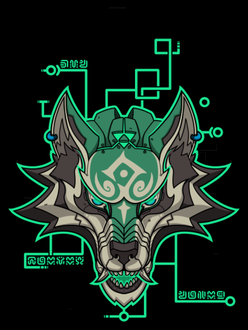 CyberWolf Hero