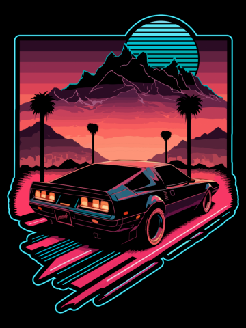 Cyber Summer's Night Rider by gnarly