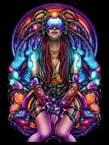 Cyberpunk female prisoner (Winya No. 179)