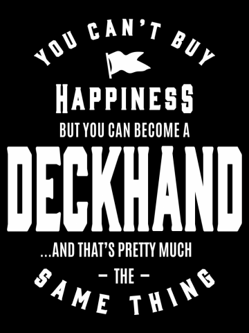 Deckhand Gift Funny Job Title Profession Birthday Idea
