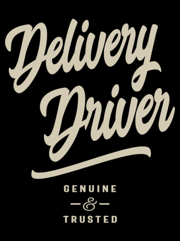 Delivery Driver Gift Funny Job Title Profession Occupation