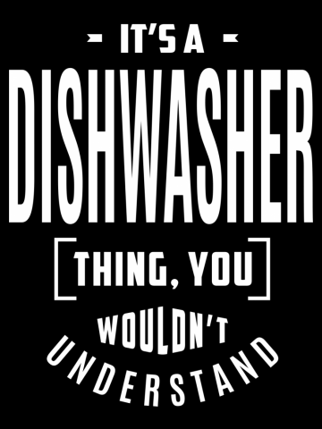 Dishwasher Occupation Job Title