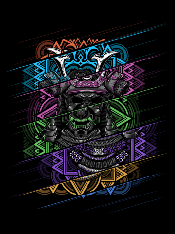 Distorted samurai