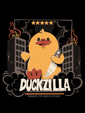 Duckzilla Funny Duck Attack 