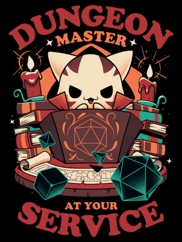 Dungeon Master's Call - Roleplay Gamer and Geek